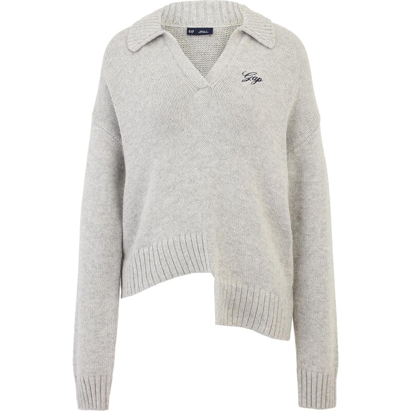 Gap Tall Sveter sivá / čierna 67078082