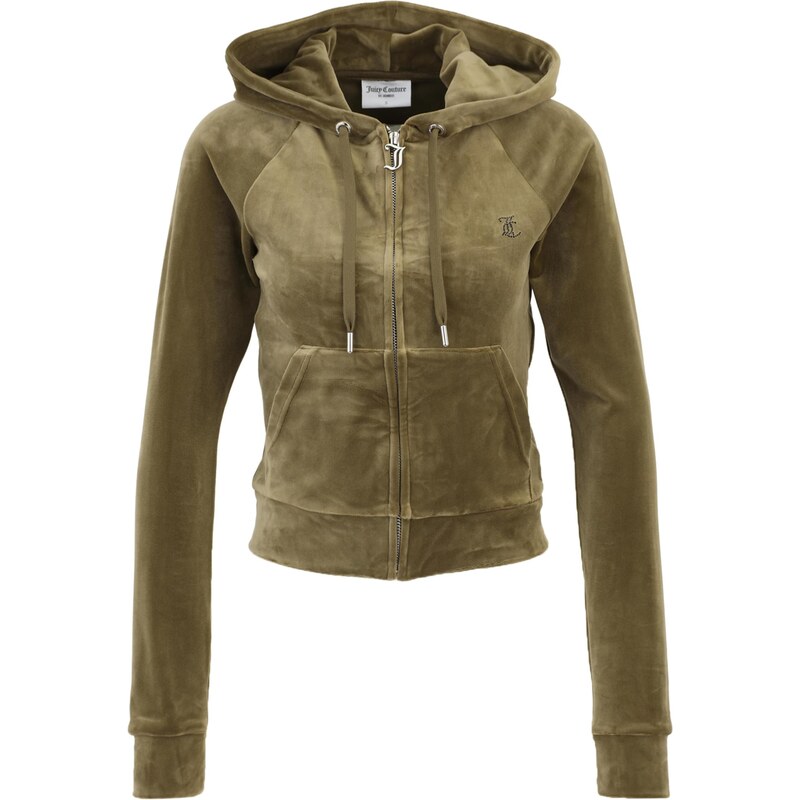 Juicy Couture Tall Tepláková bunda Madison kaki 67078109