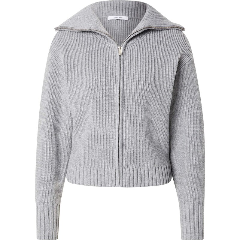 ABOUT YOU Kardigán Mara sivá melírovaná 67078115