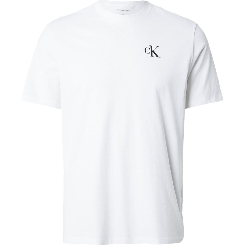 Calvin Klein Jeans Tričko sivá / čierna / biela 67078193