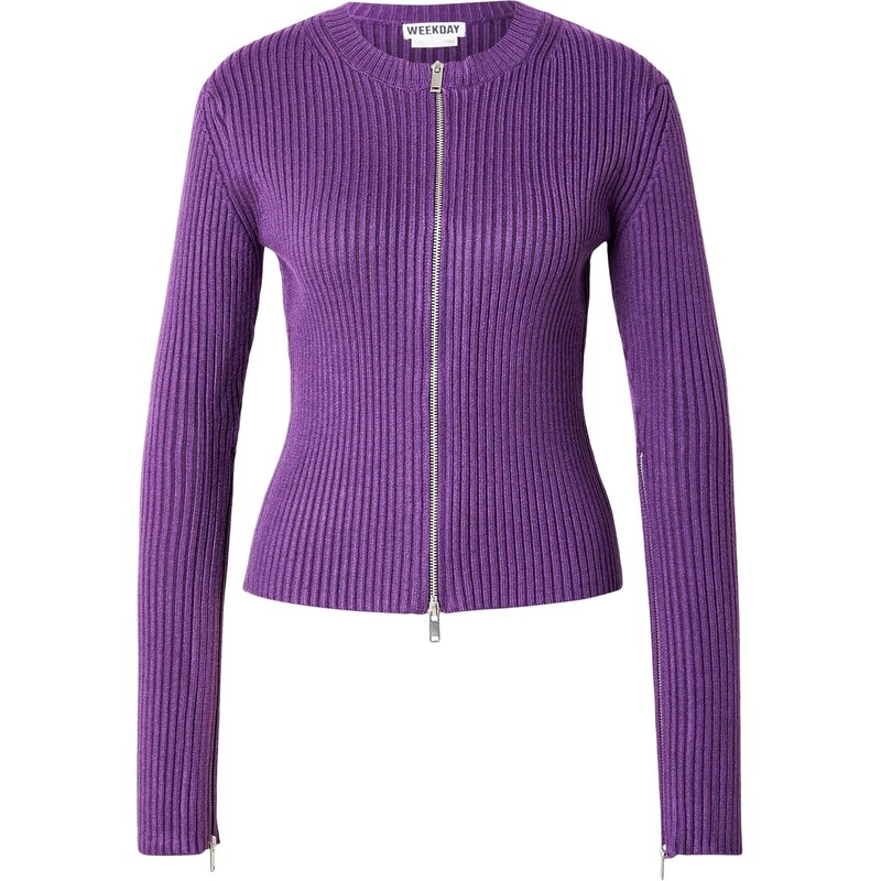 WEEKDAY Kardigán Genie fialová 67078185