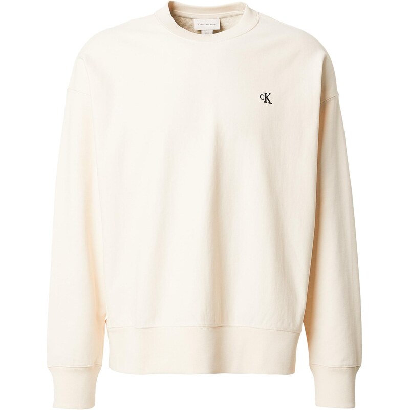 Calvin Klein Jeans Mikina biela ako vlna 67078219