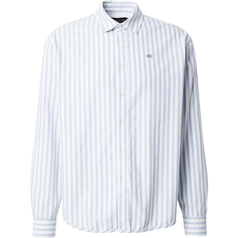 NAPAPIJRI Košeľa G-TERRA svetlomodrá / biela 67078226