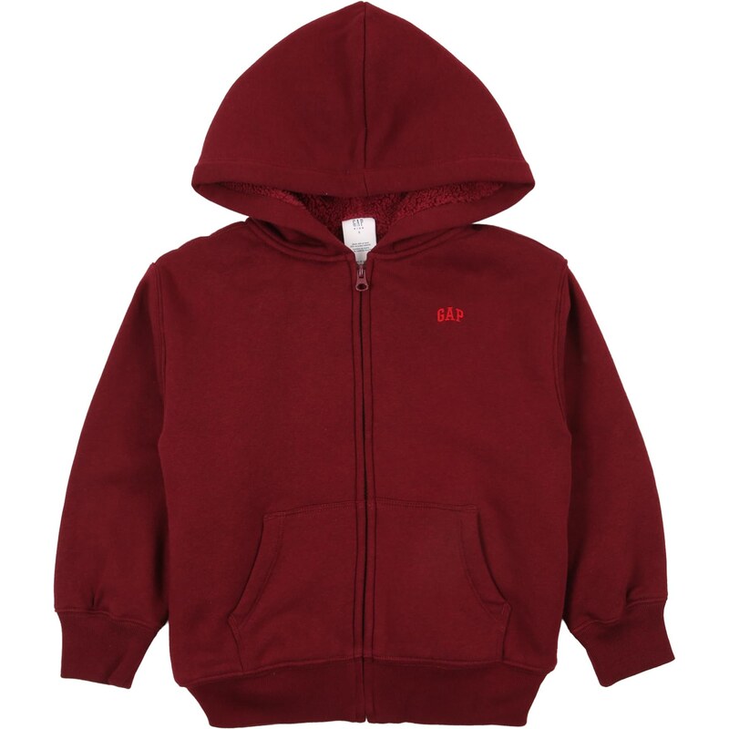 GAP Tepláková bunda červená 67078277