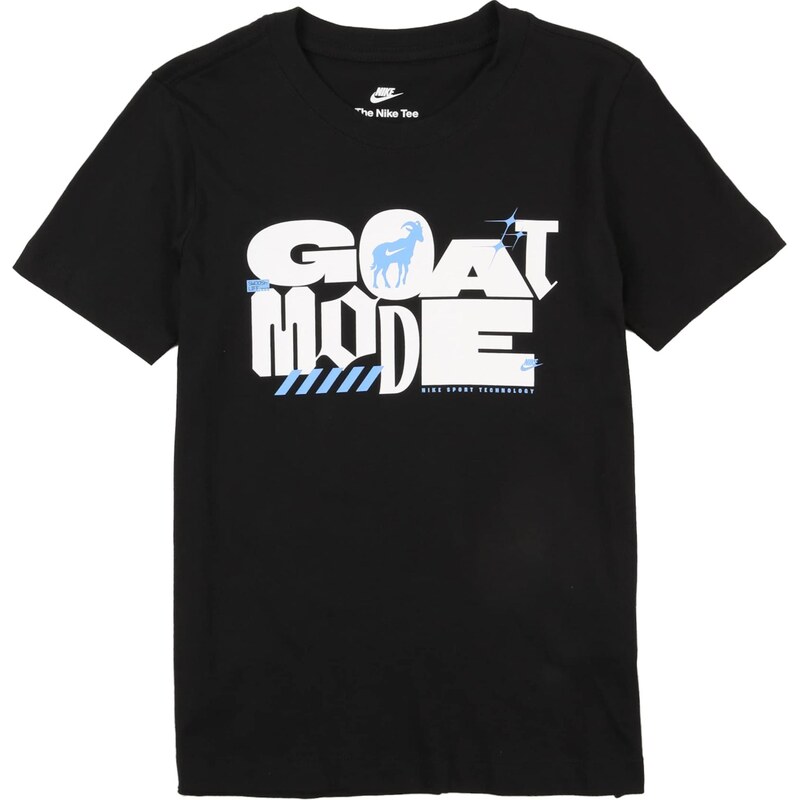 Nike Sportswear Tričko GOAT MODE svetlomodrá / čierna / biela 67078295