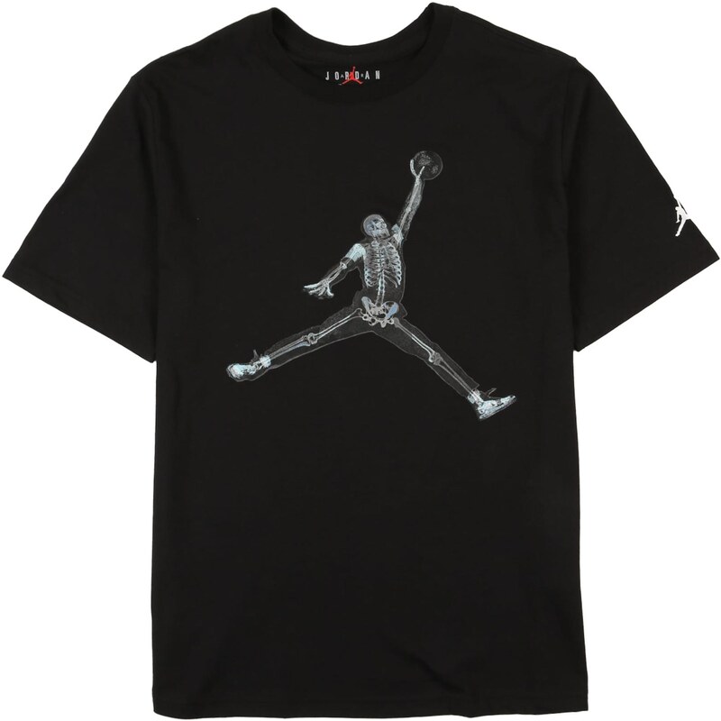 Jordan Tričko SKELETON pastelovo modrá / tmavosivá / čierna 67078307