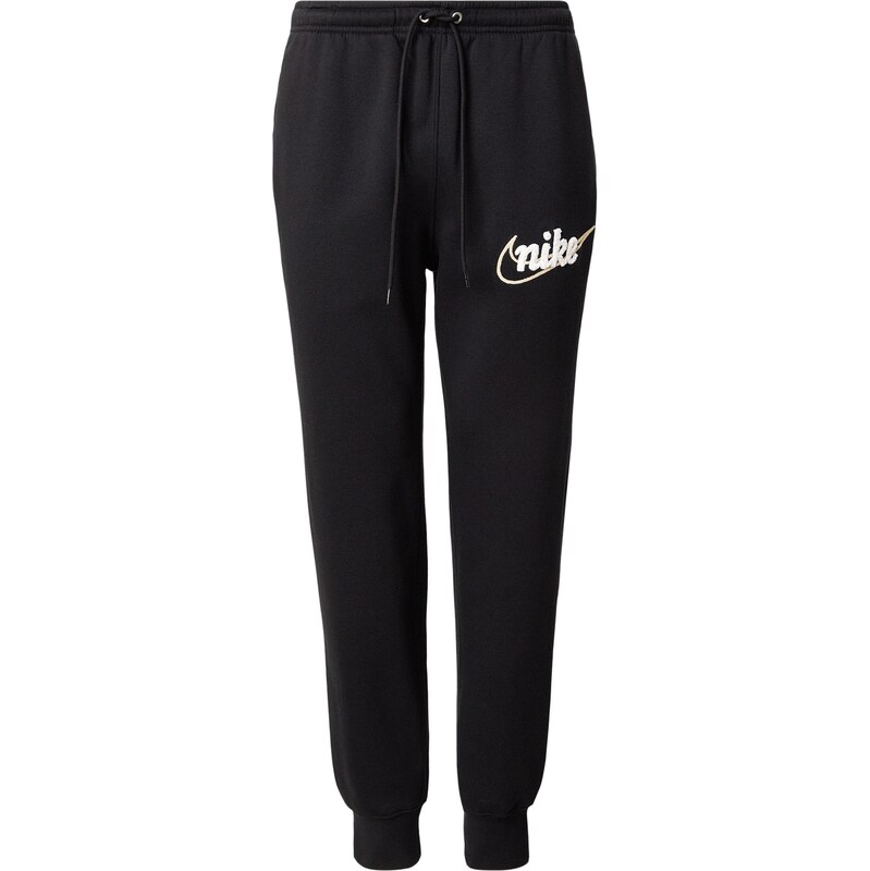 Nike Sportswear Nohavice CLUB béžová / čierna / biela 67078328