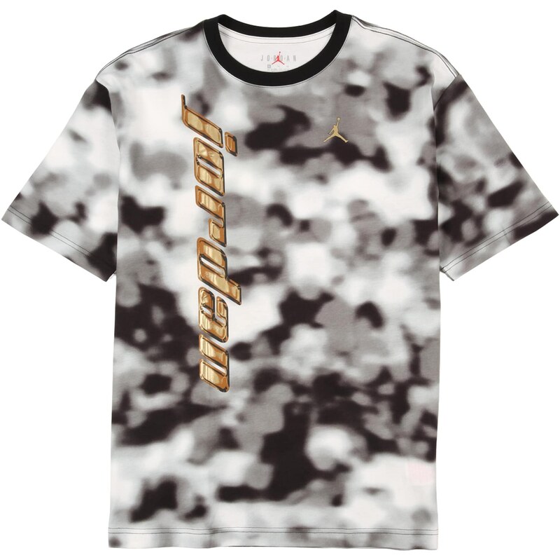 Jordan Tričko zlatá / tmavosivá / čierna / biela 67078385