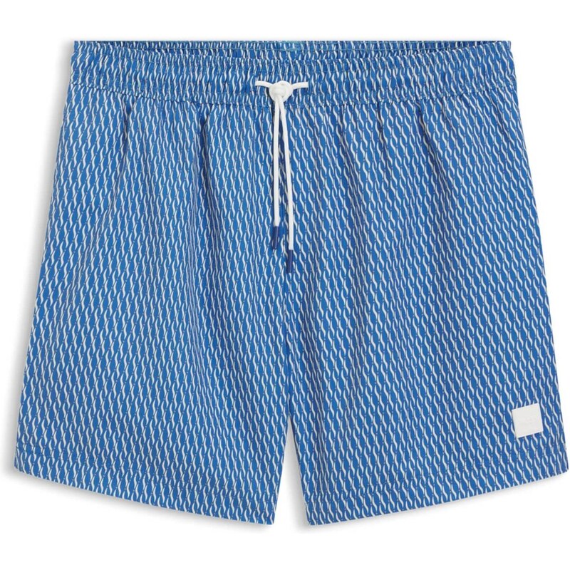 BOSS Plavecké šortky Vibe modrá / biela 67078408