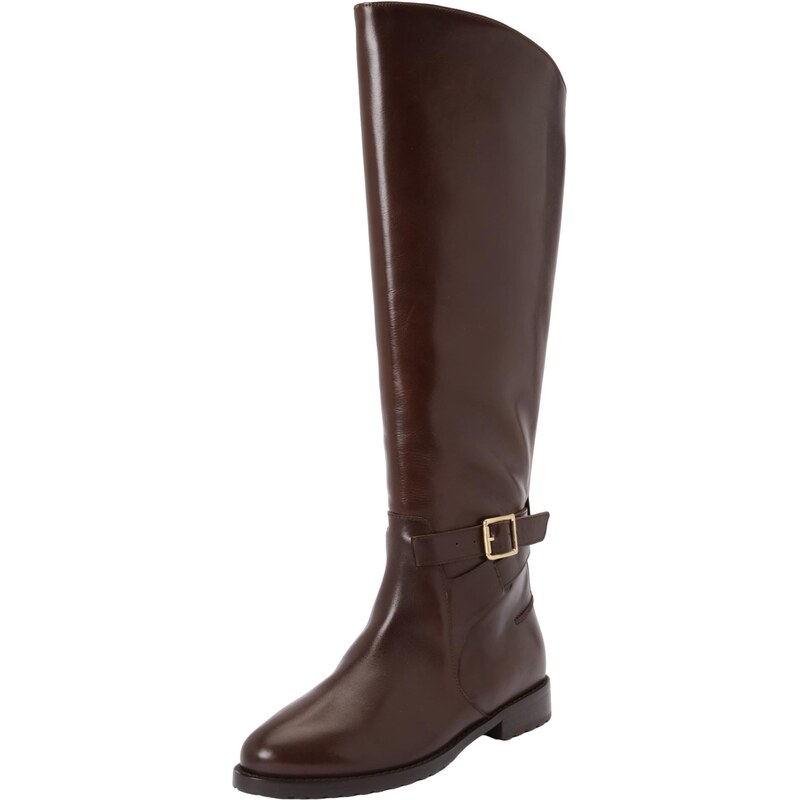 BRONX Čižmy tmavohnedá 67078417