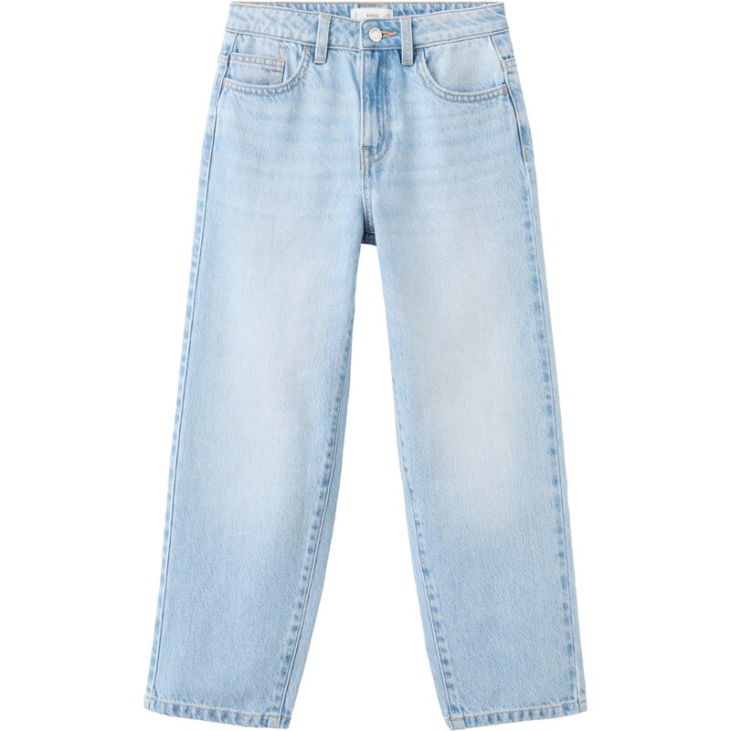MANGO KIDS Džínsy DAD svetlomodrá 67077972