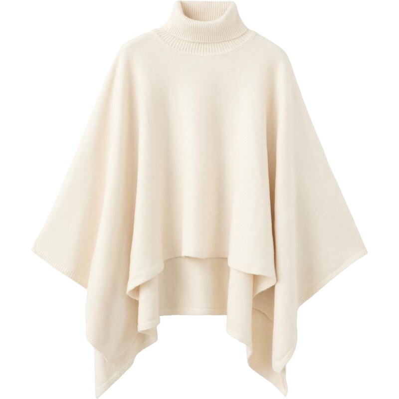 MANGO Pelerína CAPETA krémová 67077982