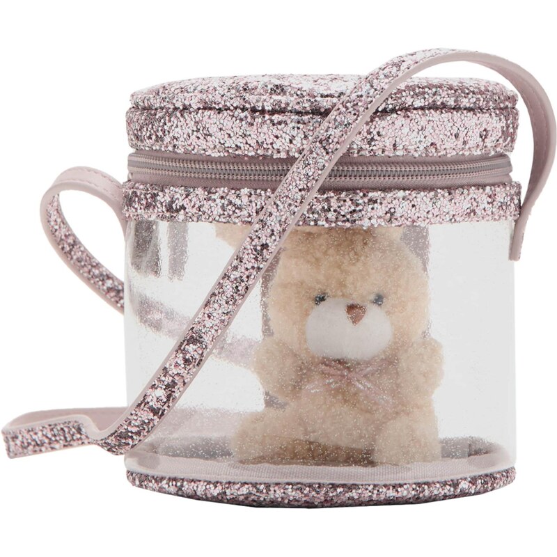 MANGO KIDS Kabelky ružová / priehľadná 67077991