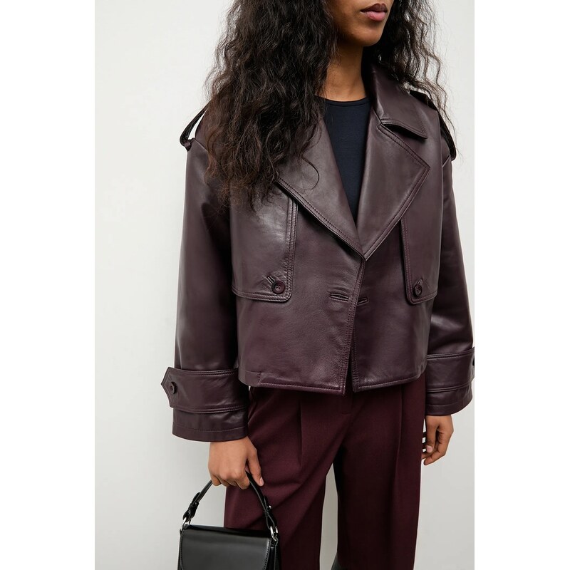 Kožená bunda Answear.LAB 65297140