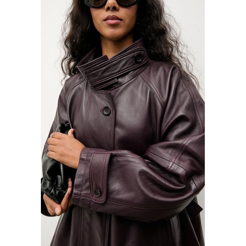 Kožená bunda Answear.LAB 65275066