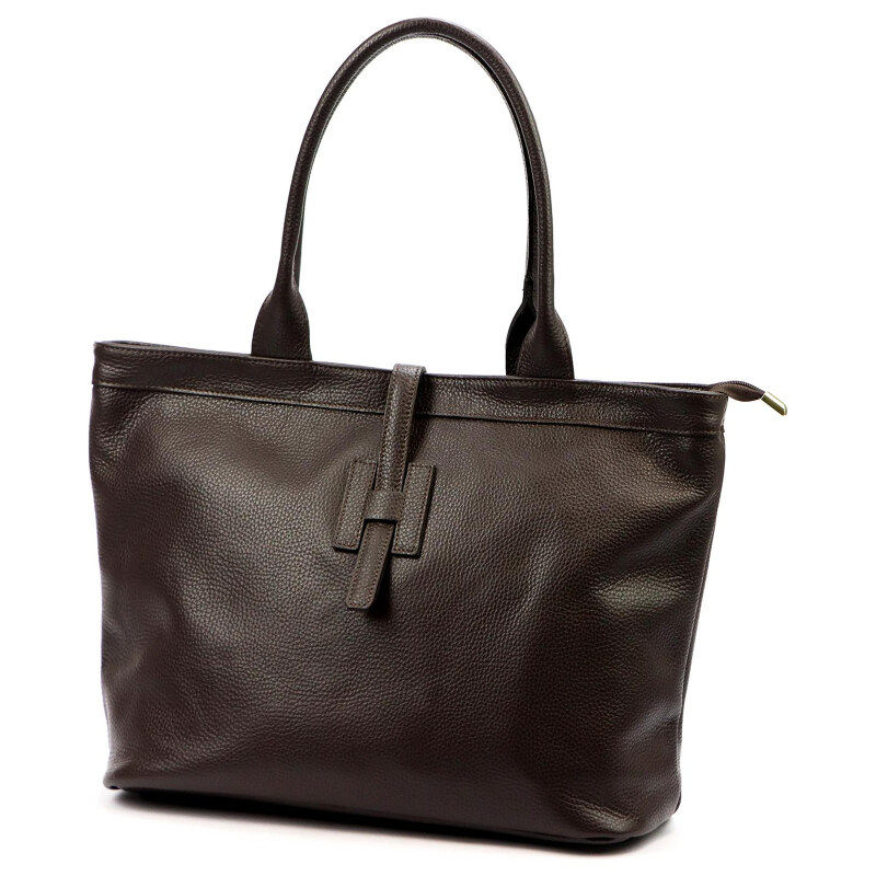 Kožená kabelka Luka hnedá KZ2260374 67084745