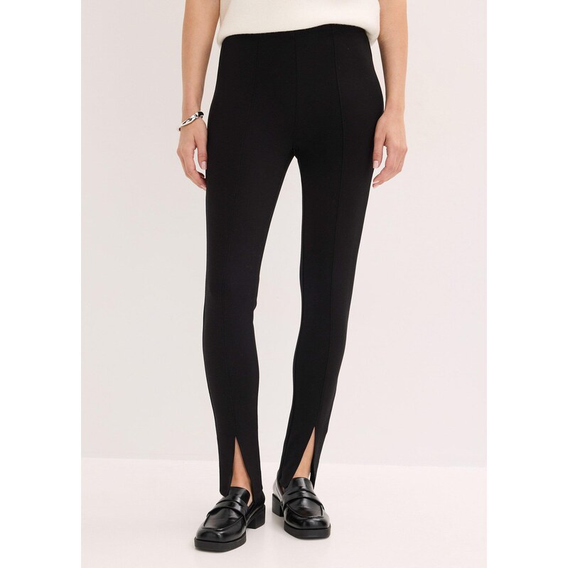 bonprix Legíny z pohodlného materiálu Punto di Roma, farba čierna 67085352