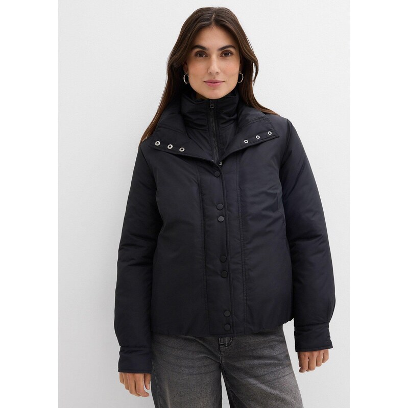 bonprix Funkčná bunda 2v1, nepremokavá, farba čierna 67225677