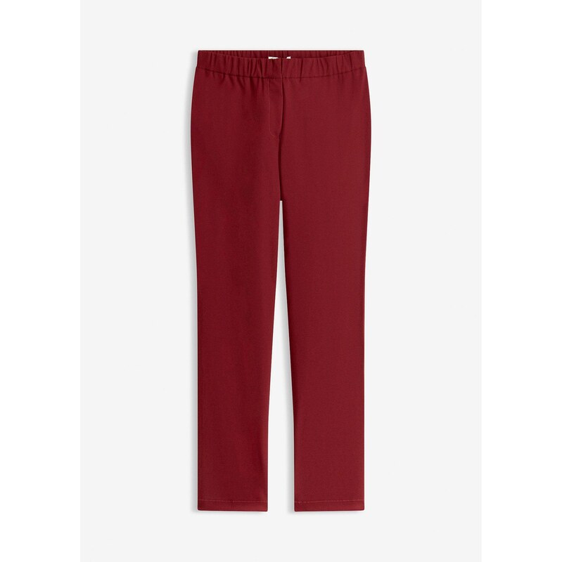 bonprix Strečové nohavice, farba červená 67085305