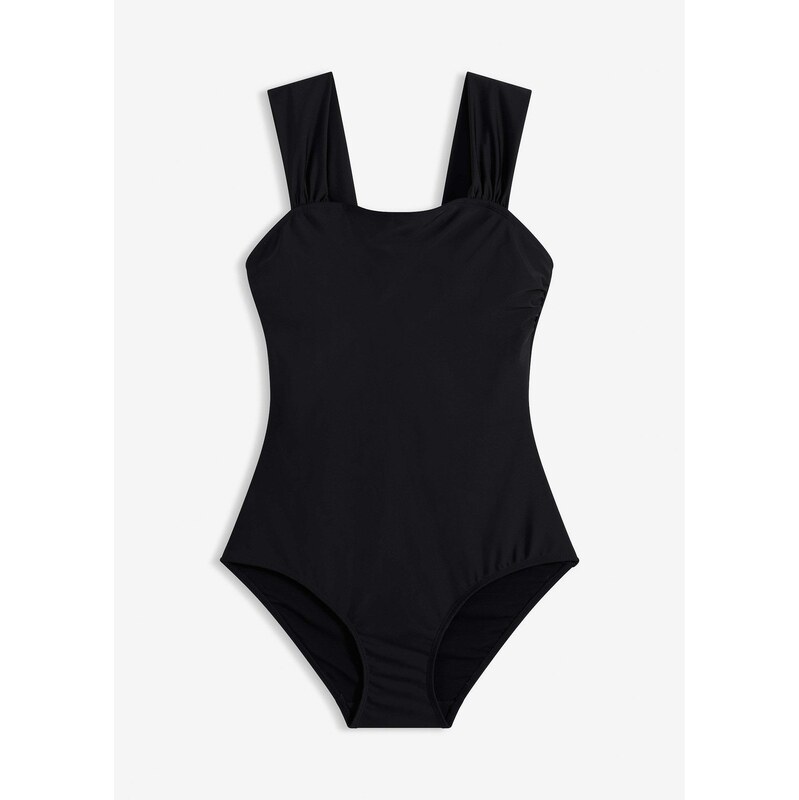 bonprix Jednodielne sťahovacie plavky, stredný tvarujúci efekt, farba 67085403