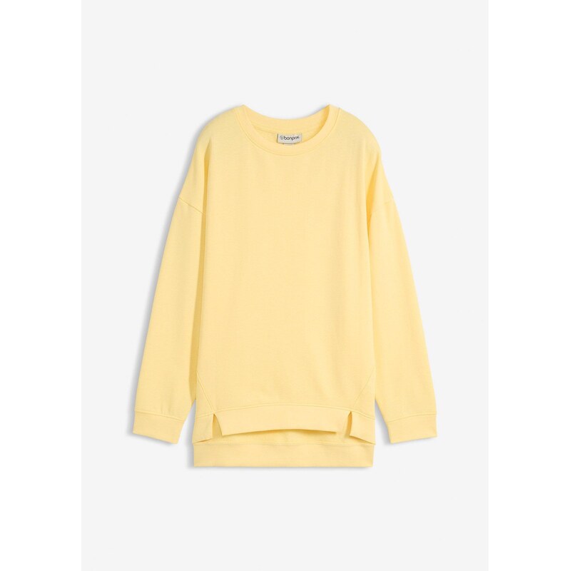 bonprix Mikina oversize, farba žltá 67085457