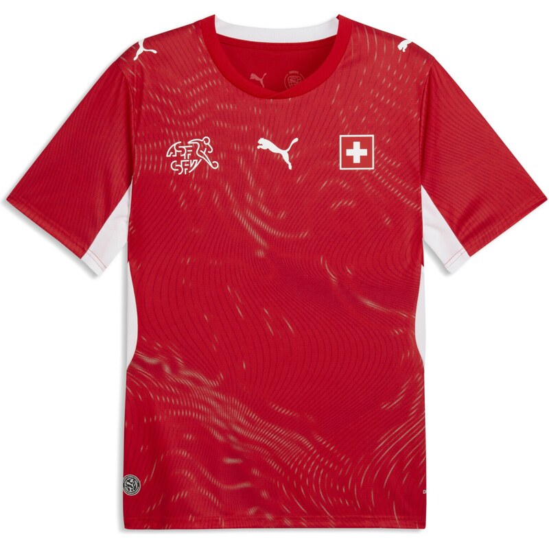 PUMA Dres Schweiz 2026 červená / biela 67088737