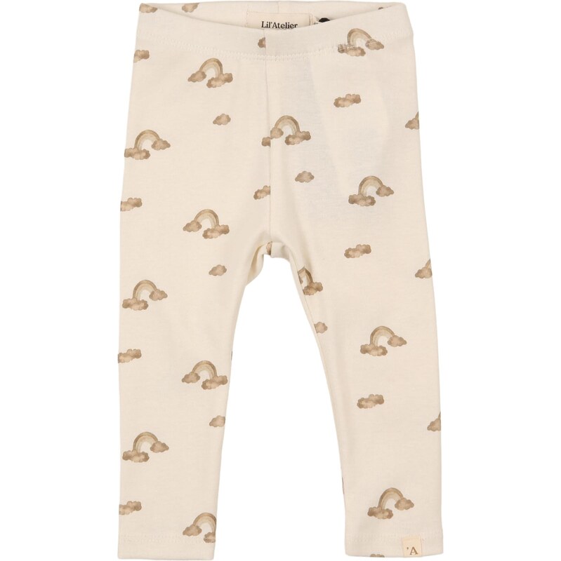 LilAtelier Legíny NBNLAYO hnedá / biela 67088778