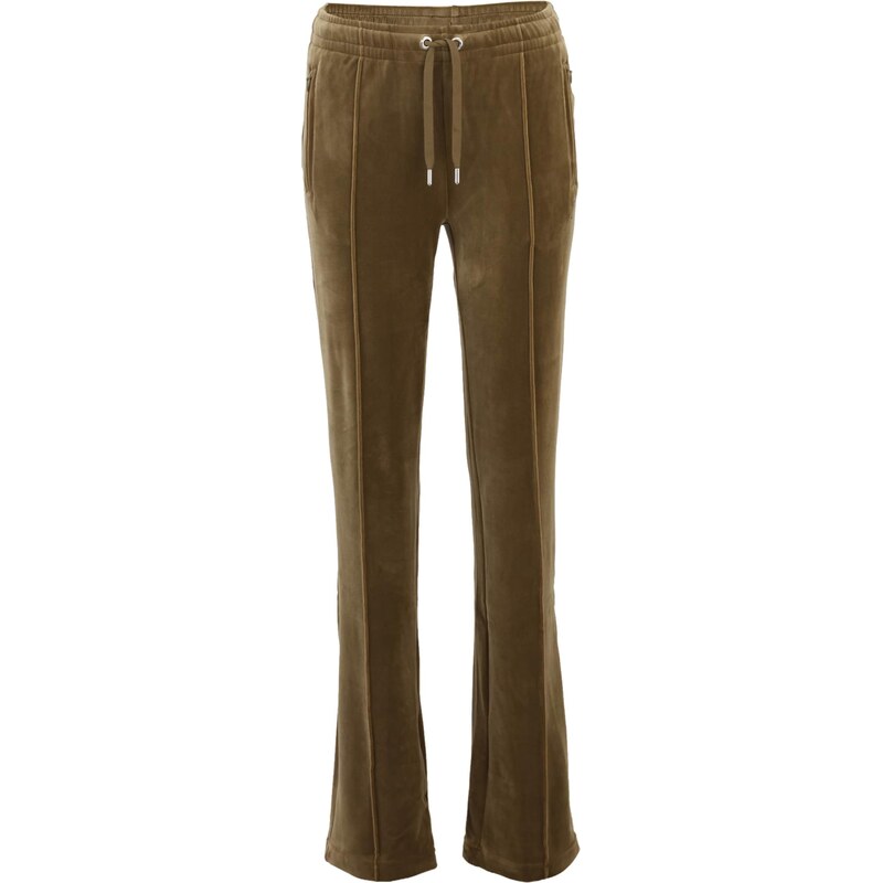 Juicy Couture Tall Nohavice TINA olivová / čierna 67088793