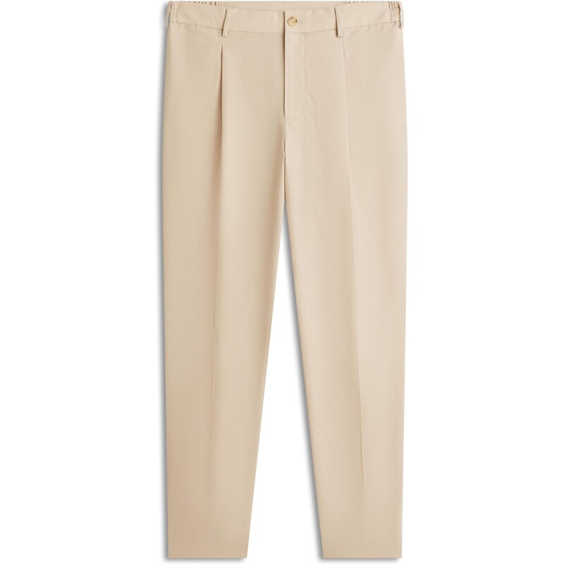 TOMMY HILFIGER Plisované nohavice AIRDO béžová 67088804