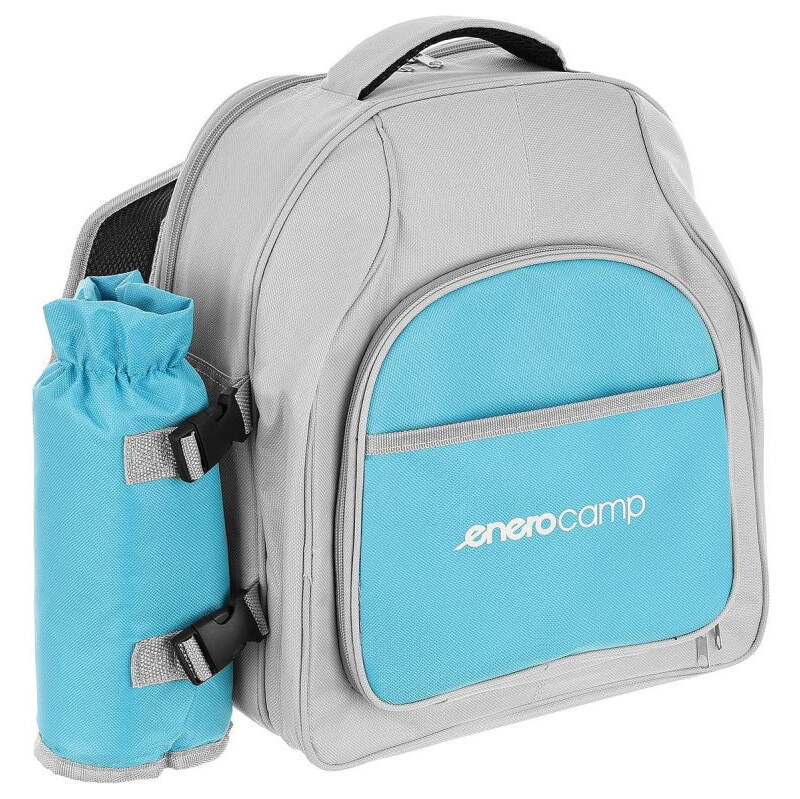 TERMÁLNY PIKNIKOVÝ BATOH MODRÁ ŠEDÁ 25L ENERO CAMP 67262683