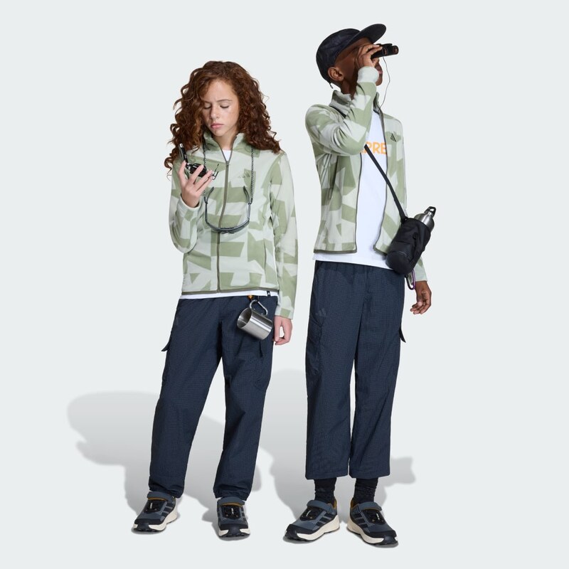 Adidas Detské kapsáčové nohavice Terrex Kids Xploric CLIMA365 67090840