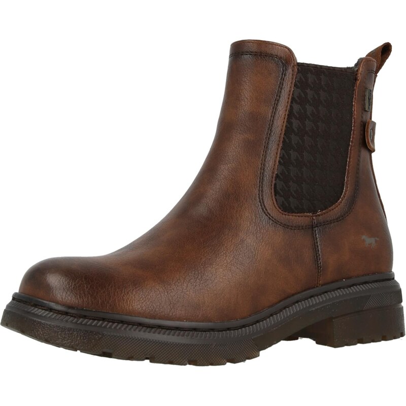 MUSTANG Členkové čižmy tmavohnedá 67094707