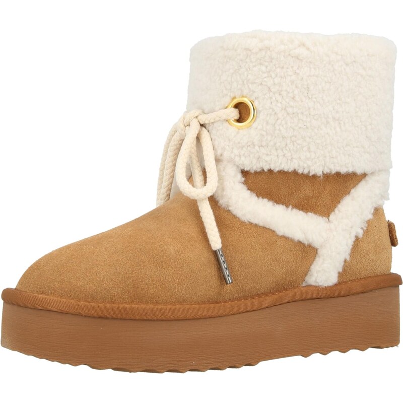 STEVE MADDEN Nízke čižmy Shadow krémová / tmavobéžová 67094713