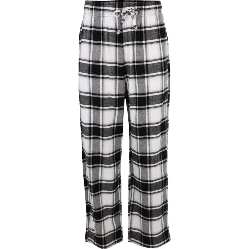 HOLLISTER Pyžamové nohavice EVOLUTION kamenná / čierna / biela 67094722