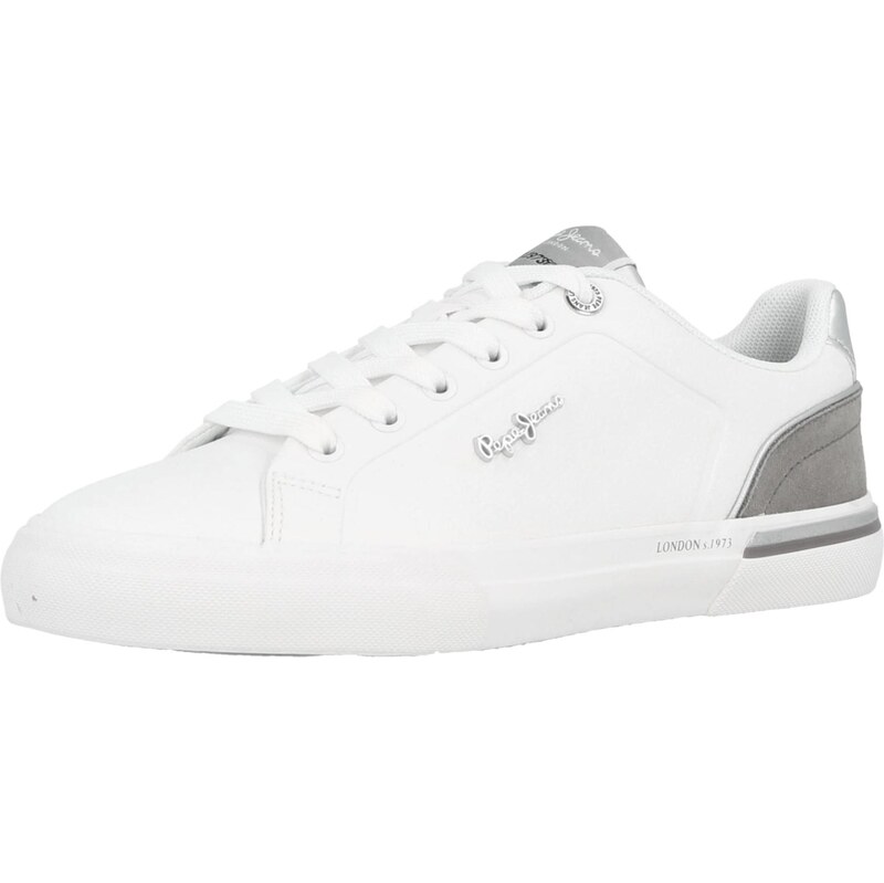 Pepe Jeans Nízke tenisky Kenton Campus sivá / biela 67094793