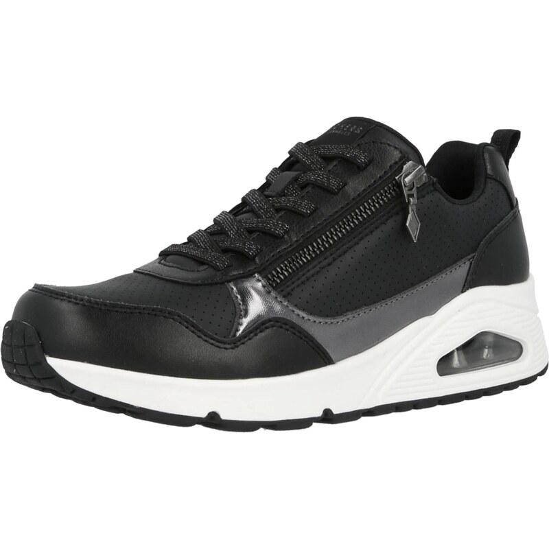 SKECHERS Nízke tenisky UNO čierna / strieborná 67094829
