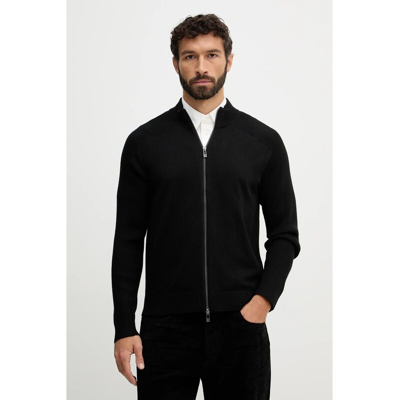 Kardigan s prímesou vlny Armani Exchange 67094586