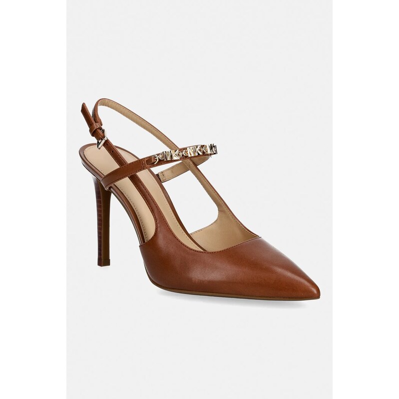 Kožené lodičky MICHAEL Michael Kors Dina Flex High Sling Pump 67094670