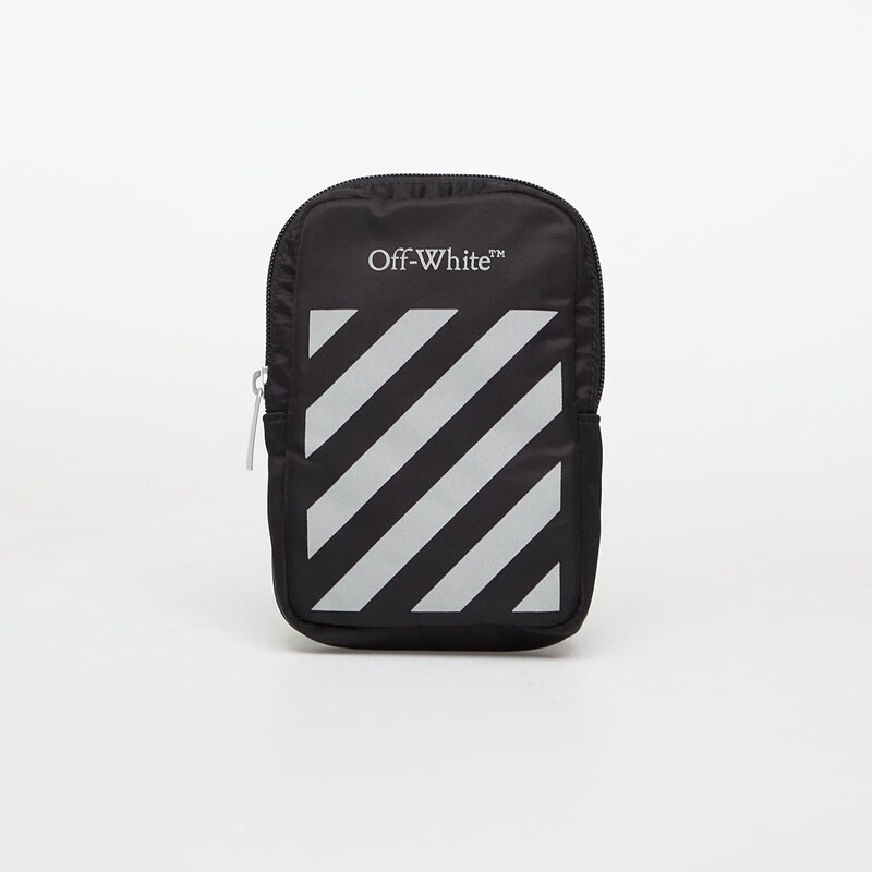 Taška OFF-WHITE KIDS Reflective Logo Crossbody Bag Black/ Reflec 67099418
