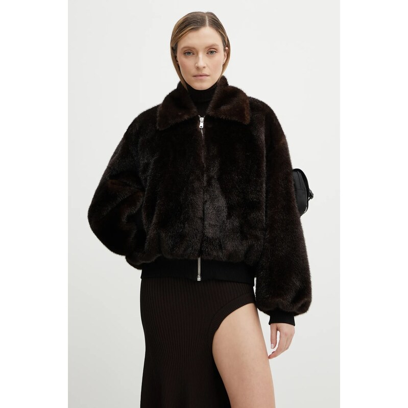 Bunda Coperni Faux Fur Bomber 66967619