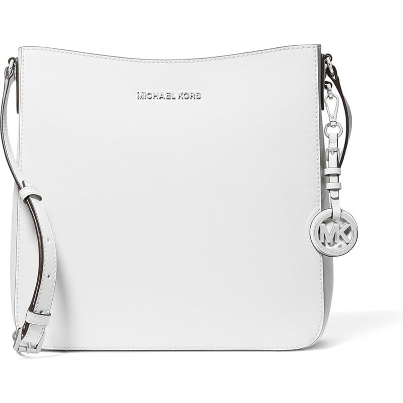 Michael Kors Jet Set Large Messenger Bag Optic White 67101511