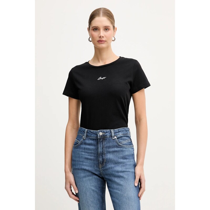 Bavlnené tričko BOSS Orange C Elove embro 67099676