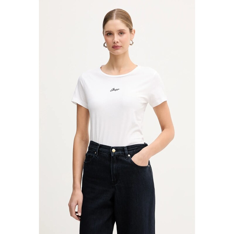 Bavlnené tričko BOSS Orange C Elove embro 67099677