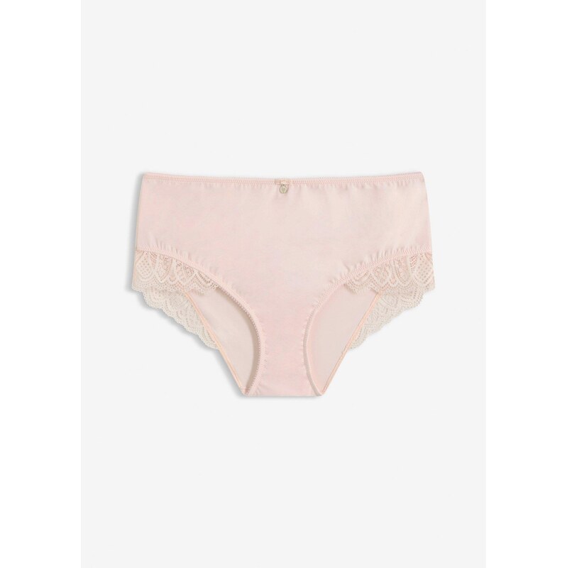 bonprix Maxi nohavičky panty z mäkkého mikrovlákna, farba ružová 67100307