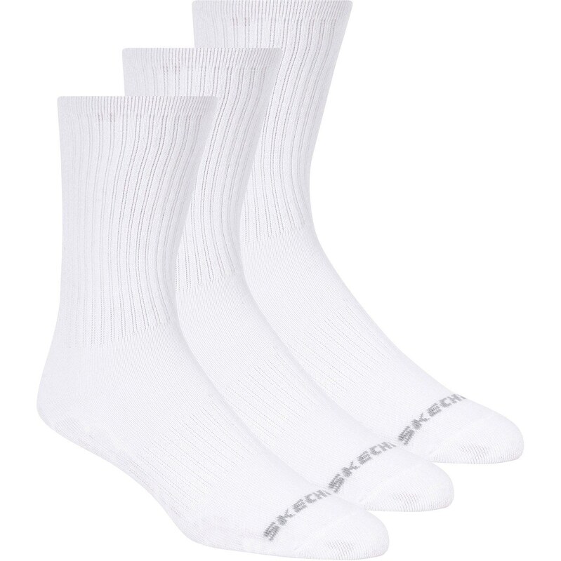 bonprix Ponožky na tenis, Skechers (3 ks v balení), farba biela 67100312