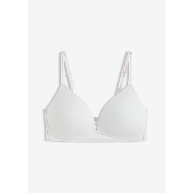 bonprix Vystužená podprsenka, Feel Comfort, bez kostíc so sieťovinou, 67100323