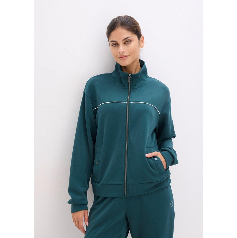 bonprix Funkčná bunda s modálom, ultra mäkká, farba modrá 67120499