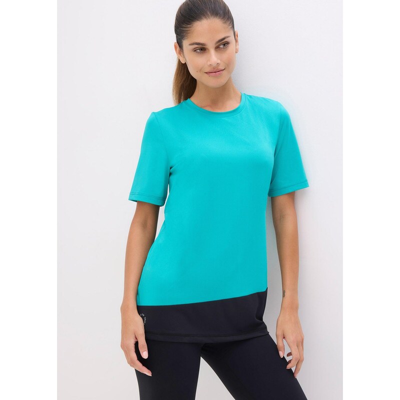 bonprix Športové tričko so štruktúrovaným vzhľadom, farba zelená 67100300