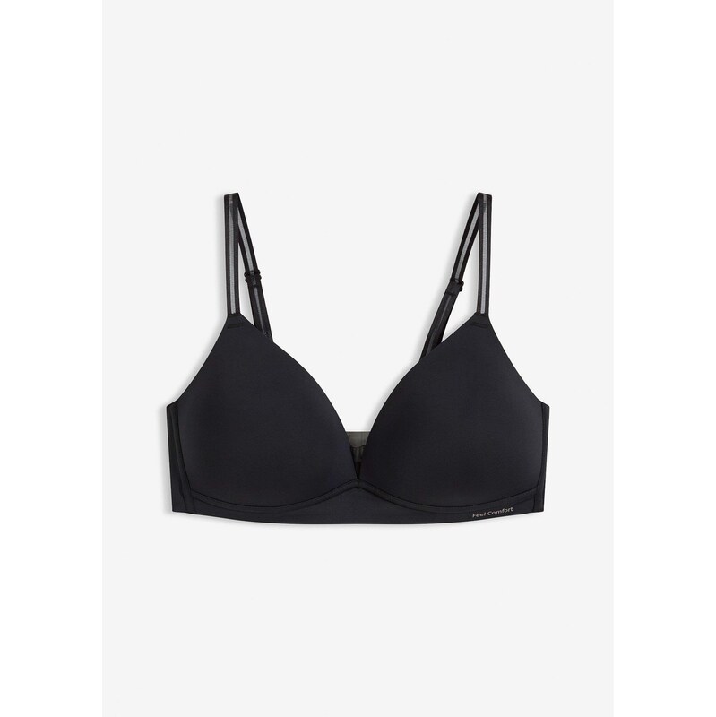 bonprix Vystužená podprsenka, Feel Comfort, bez kostíc so sieťovinou, 67102863