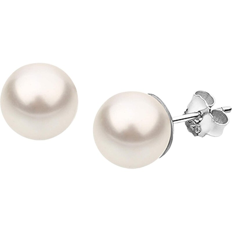 Nenalina Náušnice strieborná / perlovo biela 67101580